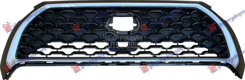 PVC MASKA (SREBRNI OKVIR) (KAM za Toyota Corolla Cross od 2022. do 2025. god.