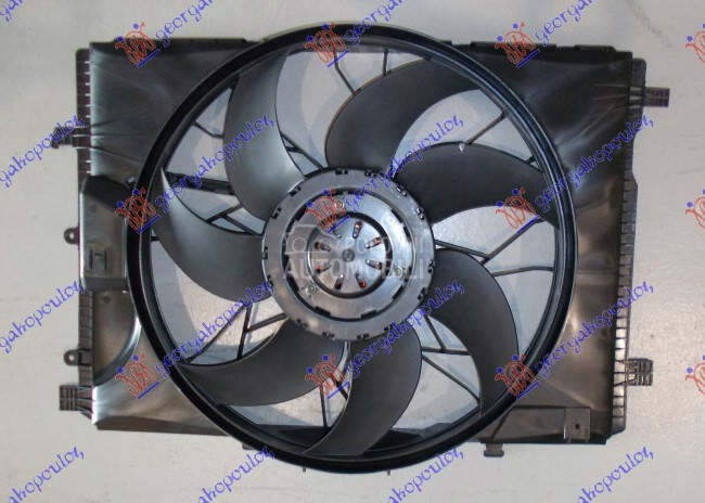 VENTILATOR KOMPLET (BENZIN/DIZ za Mercedes Benz E Klasa od 2013. do 2016. god.