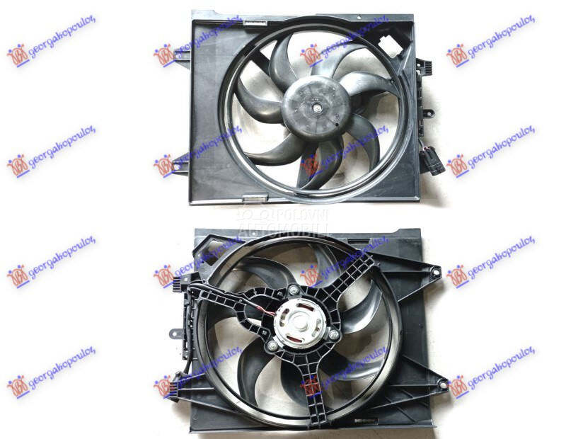 VENTILATOR KOMPLET (BENZIN-DIZ za Fiat 500 od 2015. do 2025. god.