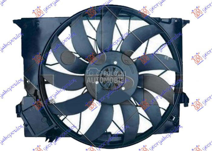 VENTILATOR KOMPLET (6.2 BENZIN za Mercedes Benz E Klasa od 2002. do 2009. god.