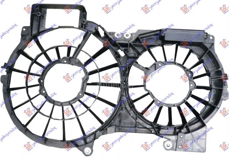 NOSAC DUPLOG VENTILATORA (BENZ za Audi A6 od 2008. do 2010. god.