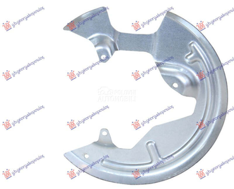ZASTITA PREDNJEG KOCIONOG DISK za Renault Modus od 2008. do 2013. god. - 067601102