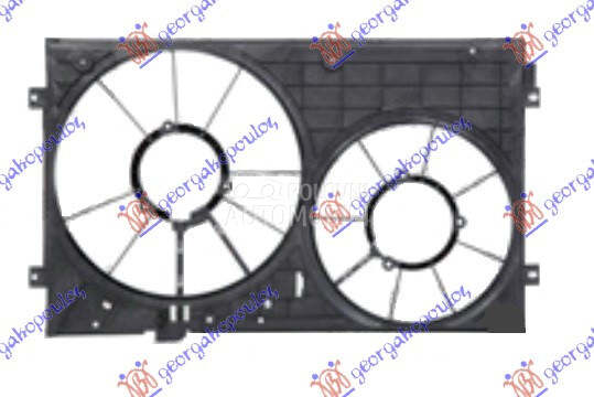 NOSAC DUPLOG VENTILATORA (BENZ za Volkswagen Touran od 2010. do 2015. god.