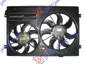 VENTILATOR (DUPLI) KOMPLET (BE za Volkswagen Touran od 2003. do 2006. god.