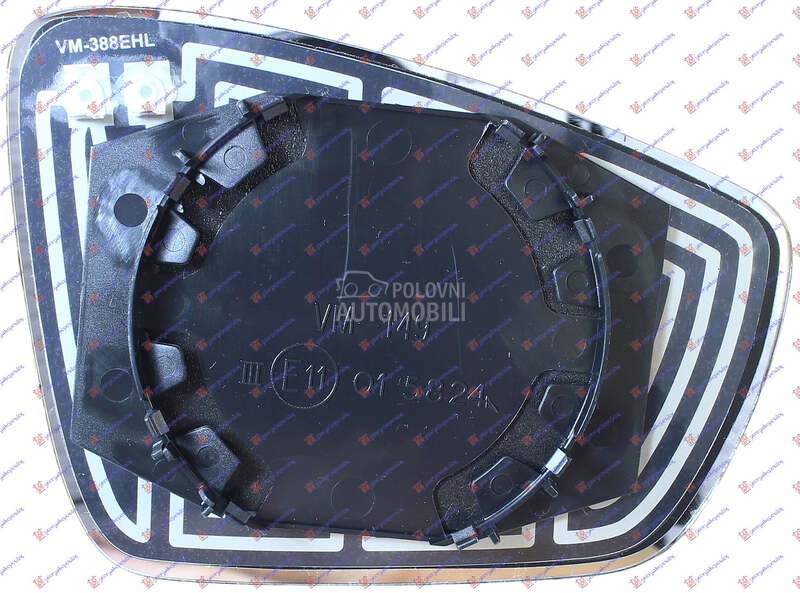 STAKLO RETROVIZORA SA GREJACEM za Volkswagen Polo od 2014. do 2017. god. - 876207602