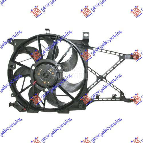 VENTILATOR HLADNJAKA KOMPLET ( za Opel Zafira od 2005. do 2012. god.