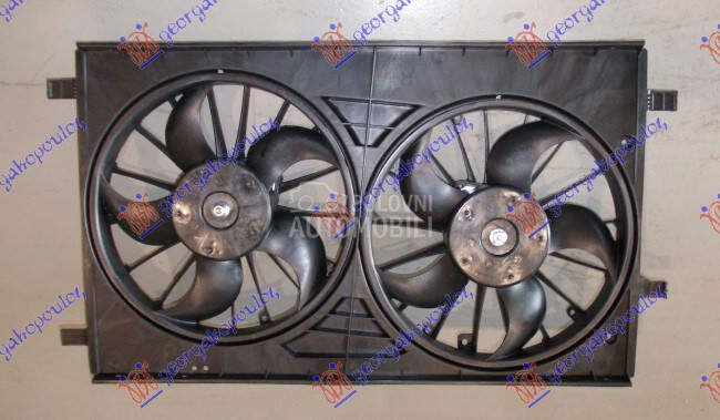 VENTILATOR (DUPLI) KOMPLET (BE za Jeep Patriot od 2007. do 2016. god.