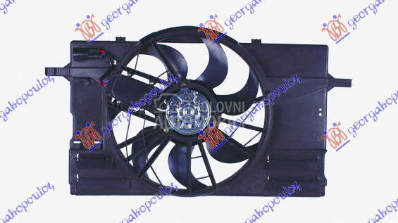 VENTILATOR HLADNJAKA KOMPLET ( za Volvo C70 od 2010. do 2025. god.