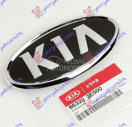 ZNAK NA PVC MASCI 2006- (O) za Kia Picanto od 2008. do 2011. god.