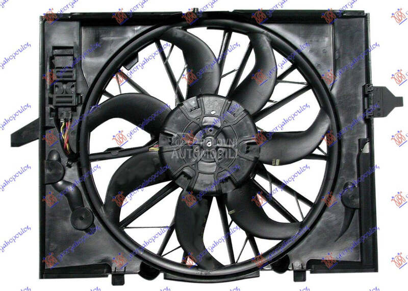 VENTILATOR HLADNJAKA KOMPLET ( za BMW Serija 6 od 2004. do 2011. god.