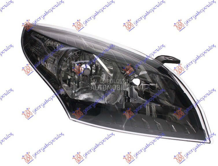FAR ELEKTRICNI CRNI (SA MOTORO za Renault Megane od 2008. do 2014. god.