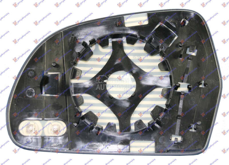 STAKLO RETROVIZORA SA GREJACEM za Audi A4 od 2007. do 2011. god.