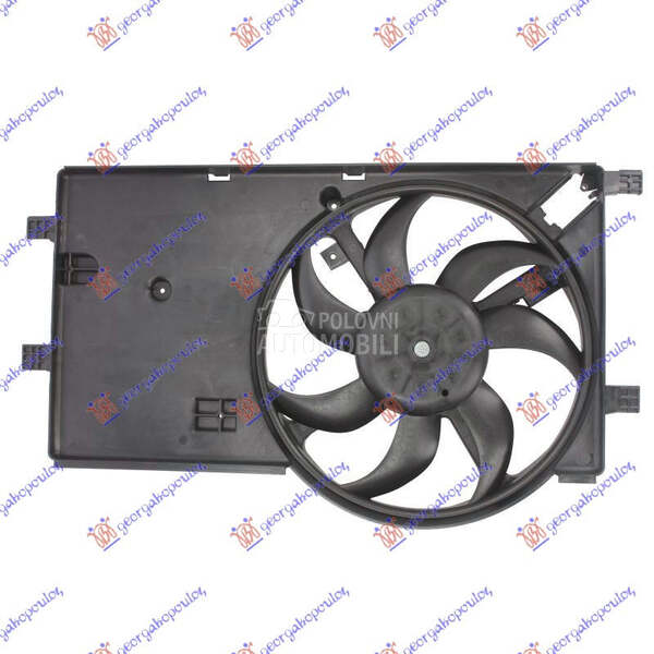 VENTILATOR KOMPLET (DIZEL) (-A za Citroen Nemo od 2008. do 2025. god.