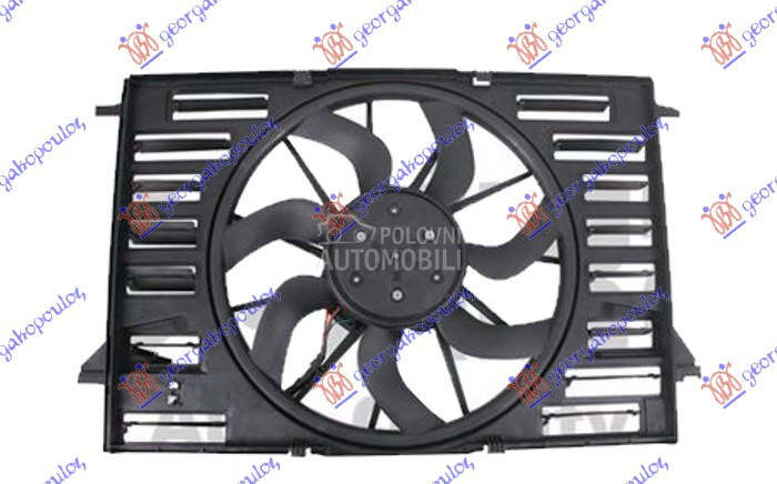 VENTILATOR (ZA SVE BENZIN/DIZE za Audi A4 od 2018. do 2019. god.