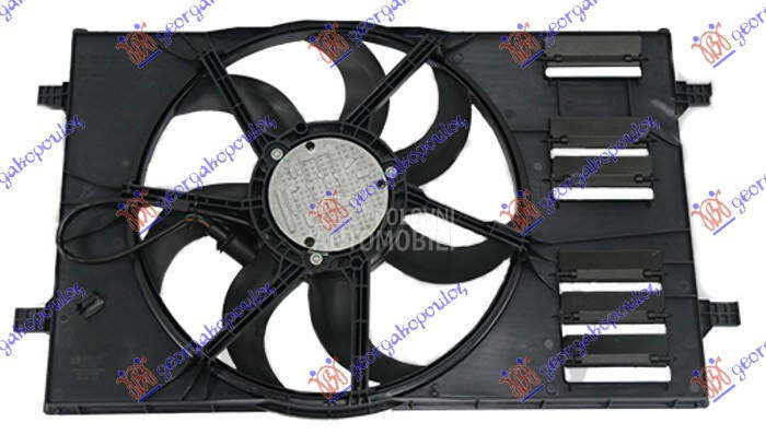 VENTILATOR KOMPLET (412mm) (40 za Volkswagen Arteon od 2020. do 2025. god.