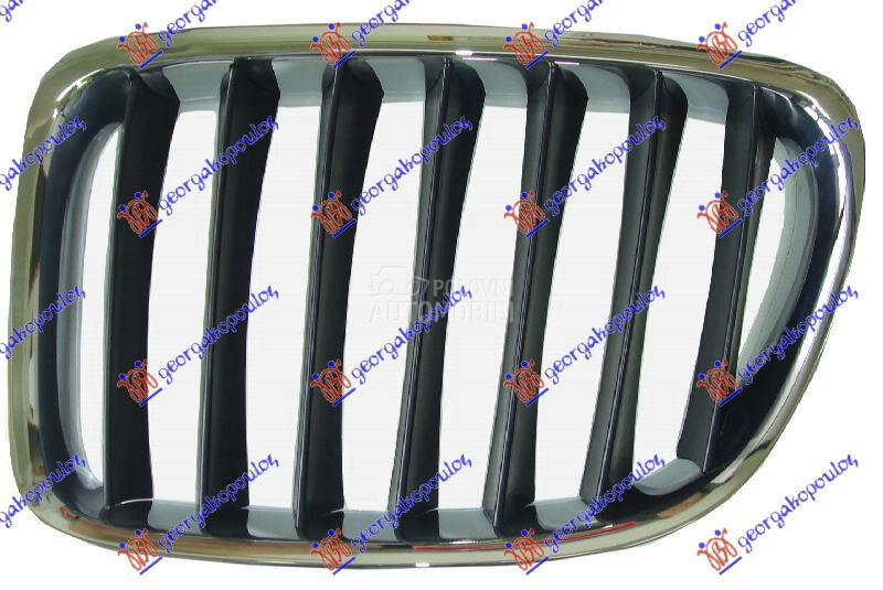 PVC MASKA HROM/CRNA za BMW X1 od 2013. do 2015. god.