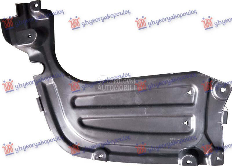 ZASTITA MOTORA ISPOD BRANIKA Z za BMW X5 od 2023. do 2025. god.