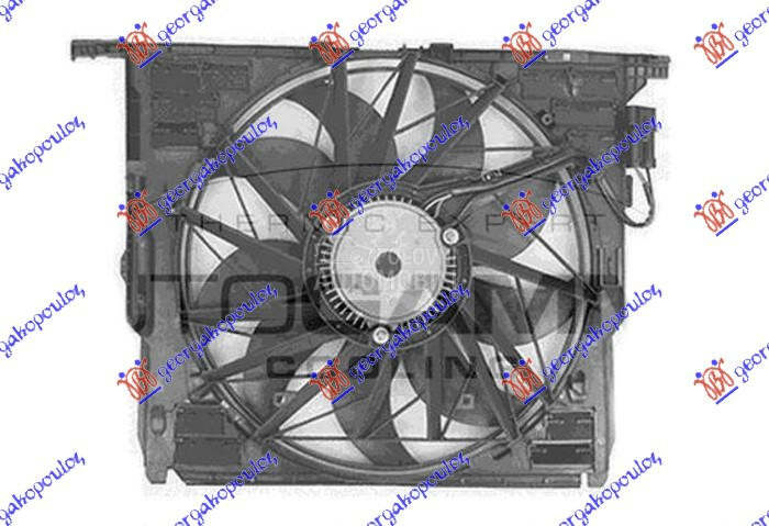 VENTILATOR KOMPLET (4.4 BENZIN za BMW Serija 7 od 2012. do 2015. god.