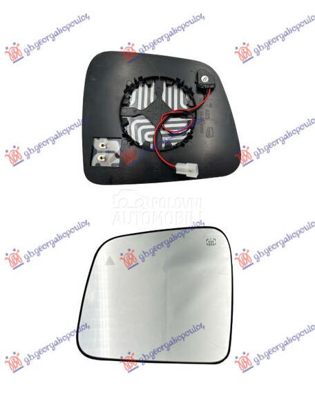 STAKLO RETROVIZORA SA GREJACEM za Jeep Grand Cherokee od 2011. do 2014. god.