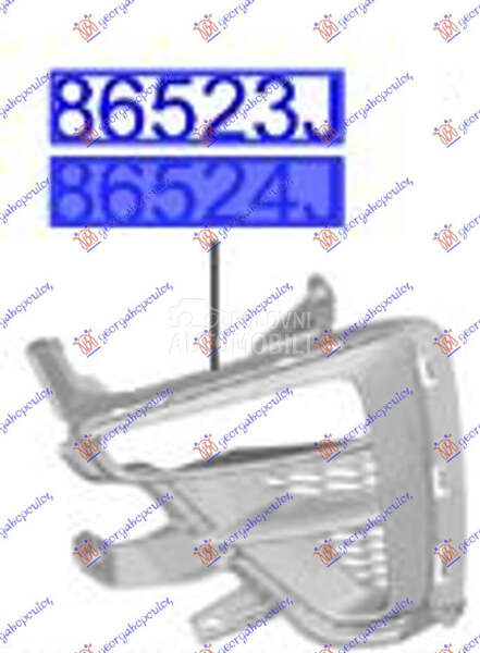 RESETKA PREDNJEG BRANIKA MAT-C za Kia cee`d sw od 2018. do 2021. god.