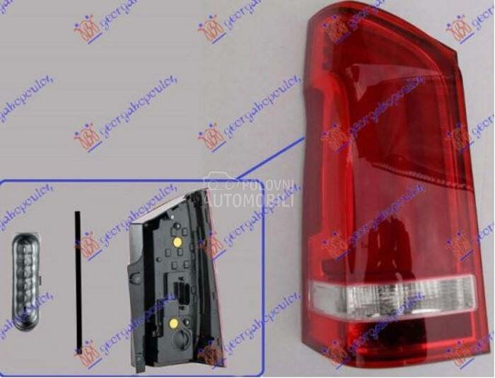 STOP LAMPA (JEDNA VRATA) LED ( za Mercedes Benz V Klasa od 2015. do 2020. god.
