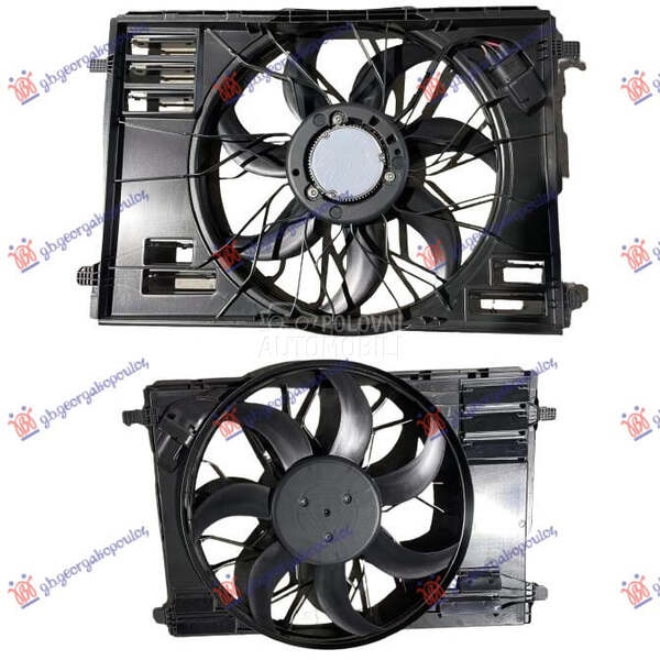VENTILATOR KOMPLET 1.3/2.0 BEN za Mercedes Benz GLA Klasa od 2020. do 2025. god.
