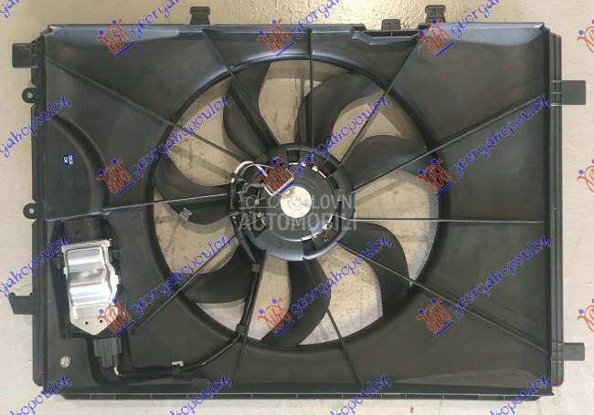 VENTILATOR KOMPLET (BENZIN/DIZ za Mercedes Benz A Klasa od 2012. do 2015. god.
