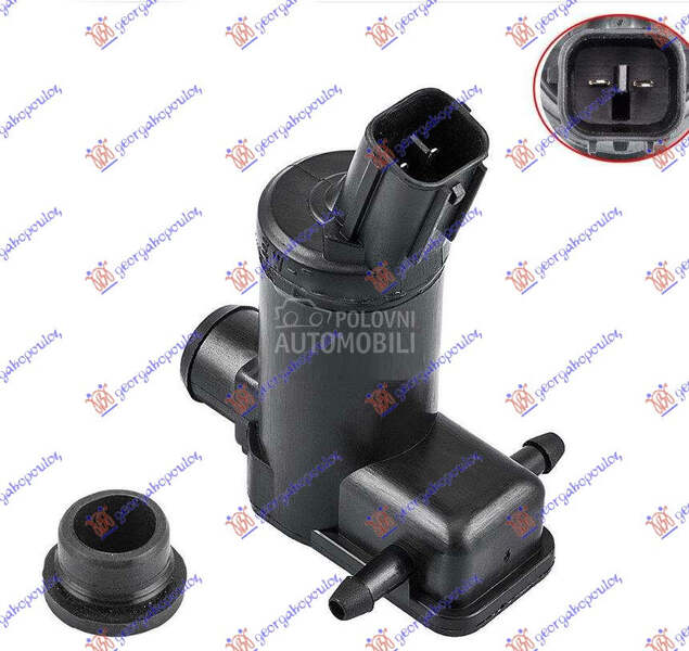 MOTOR POSUDE BRISACA (2 PUMPE) za Nissan Cube od 2009. do 2018. god. - 580708450