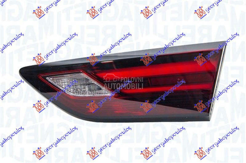 STOP LAMPA UNUTRASNJA 5 VRATA za Opel Astra K od 2019. do 2021. god.