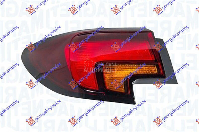 STOP LAMPA SPOLJASNJA 5 VRATA za Opel Astra K od 2019. do 2021. god.