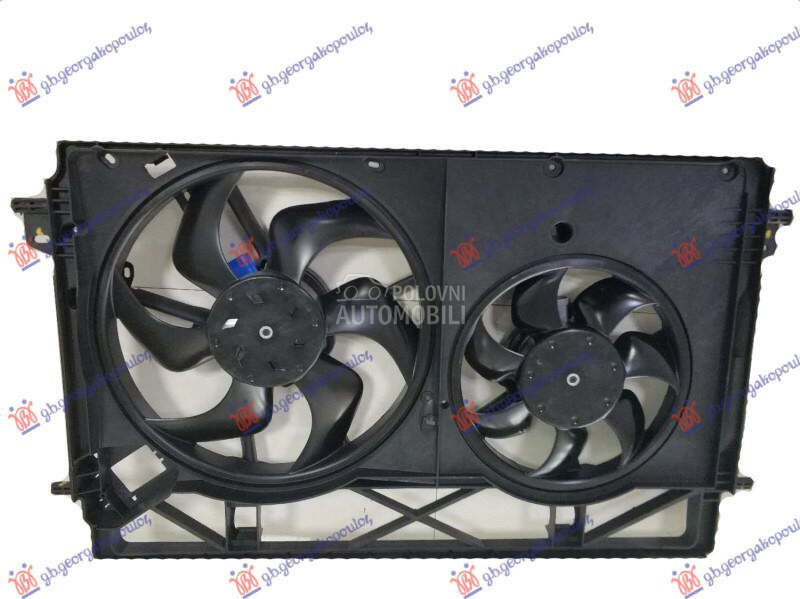 VENTILATOR (DUPLI) KOMPLET (1. za Nissan Nv200 od 2016. do 2025. god.