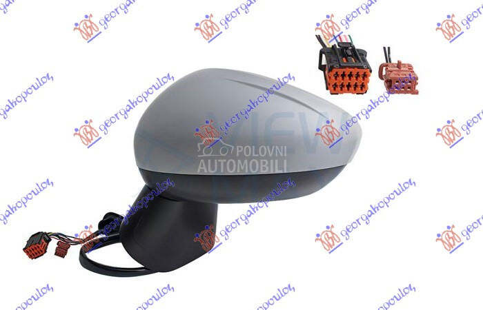 RETROVIZOR ELEKTRICNI SA GREJA za Opel Crossland X od 2020. do 2025. god. - 613207582