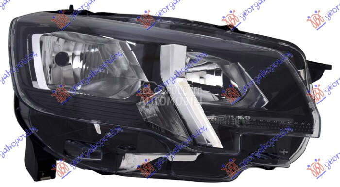 FAR ELECTRICNI (H7/H1) (TYC) za Peugeot Rifter od 2019. do 2025. god. - 638205133