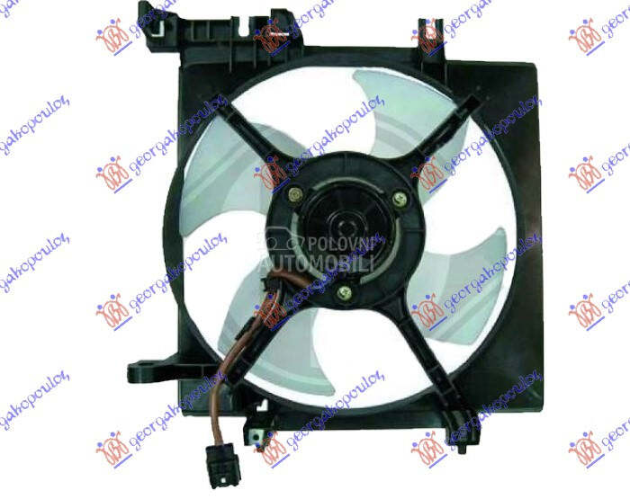 VENTILATOR KOMPLET (2.5 BENZIN za Subaru Legacy od 2010. do 2015. god.