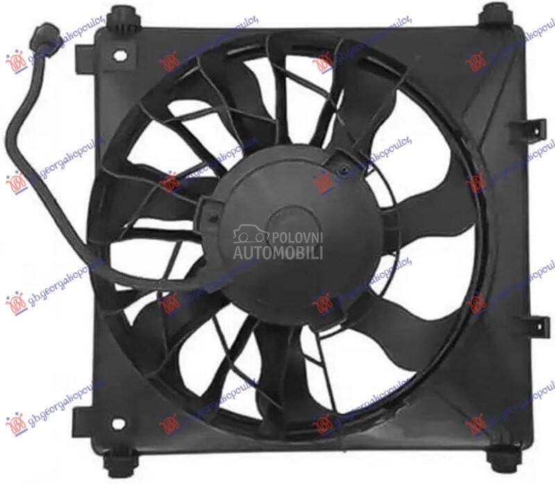 VENTILATOR KLIME DESNI (330... za Tesla Model S od 2012. do 2026. god.