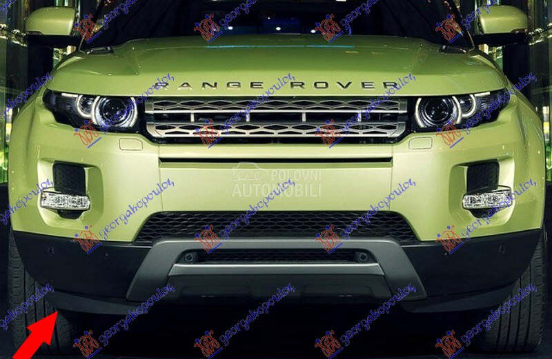 Spojler branika za Land Rover Range Rover Evoque od 2011. do 2015. god.