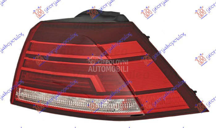 Stop svetla i stop lampe za Volkswagen Golf 7 od 2016. do 2019. god.