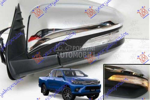 Migavac u retrovizoru za Toyota Hilux