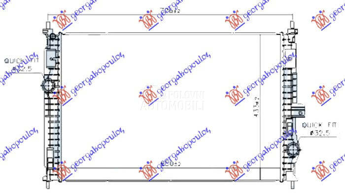 Hladnjak za DS 4 - 1637131880
