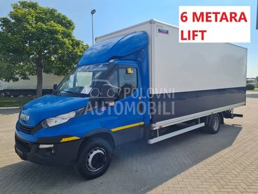 Iveco Daily 70C18 / 6m /NL brif, 25.850 €, 2019. , 336.211 km, Dostavni kombi preko 3.5t, Dizel, 1 cm3, Manuelni menjač, Šimanovci
