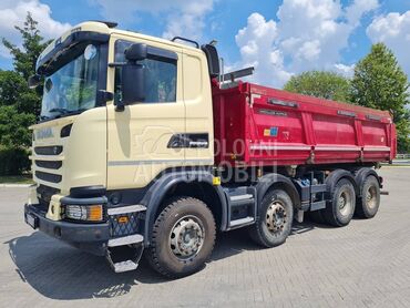 Scania G490 8X4, 59.500 €, 2014. , 322.555 km, Kiper, Dizel, 12742 cm3, Manuelni menjač, Šimanovci