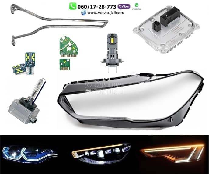 Led xenon stakla za farove za Volvo Amazon, 740, 745 ...
