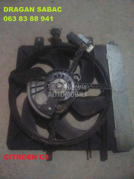 Ventilator za Citroen Berlingo, C2, C3 ... od 1996. do 2012. god.