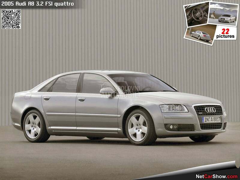 Audi A8 02-09 god -  kompletan auto u delovima