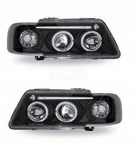 Farovi crni Angel Eyes tuning za Audi A3 od 1996. do 2000. god.