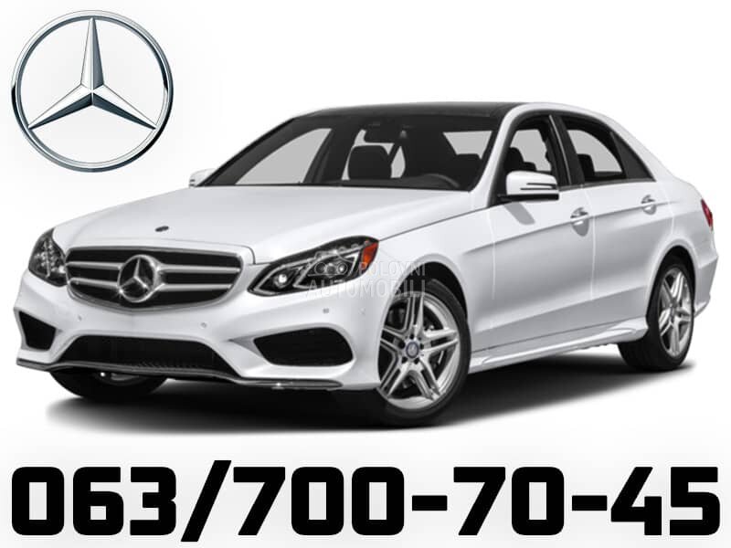 Delovi za Mercedes Benz E 200 2001 - 2022. god.