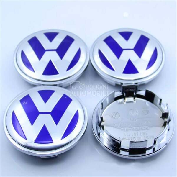 Cepovi za felne 56mm plavi za Volkswagen Ostalo