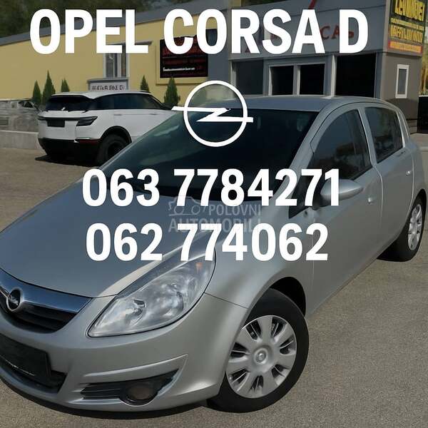 Delovi 1.2XEP/Boja Z157 za Opel Corsa D