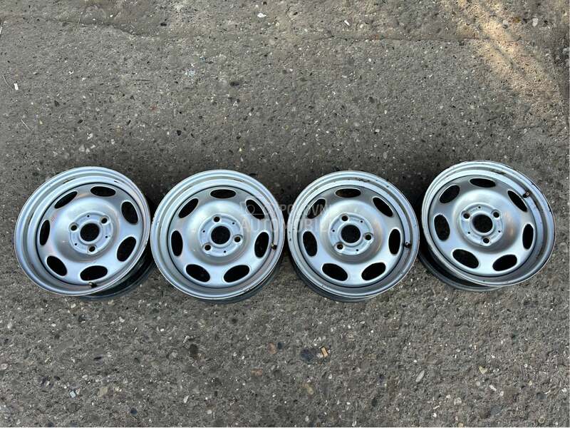 Čelične felne Smart ForTwo 15" 3 x 112