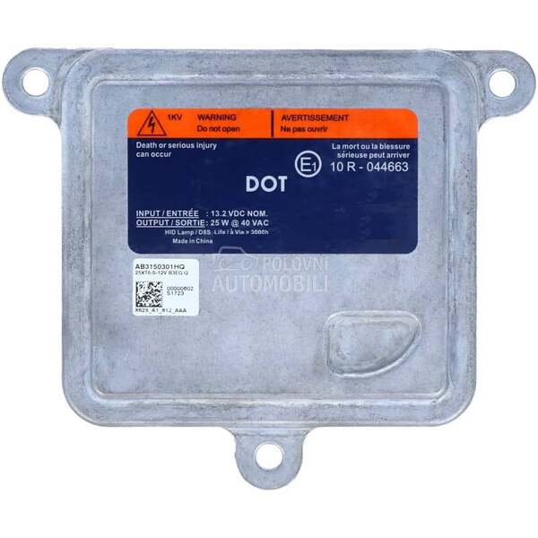 XENON BALLAST 02.610 za Suzuki Baleno, Ostalo
